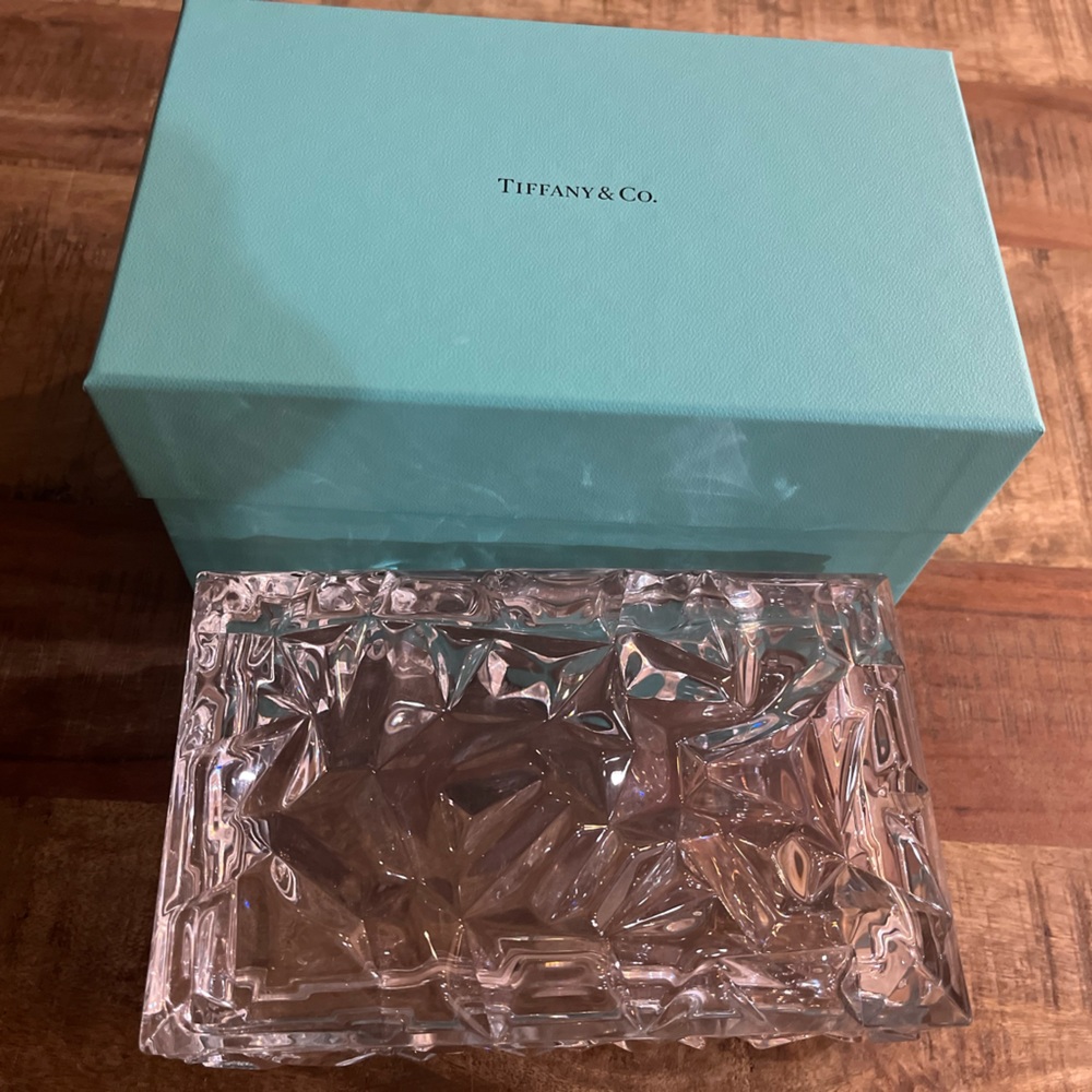 Tiffany and Co Glass Box